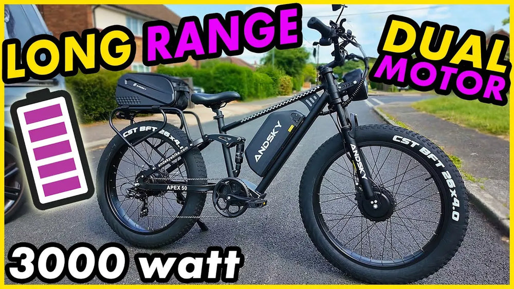 Langstrecken-Abenteuer-E-Bike – 3000 Watt AWD Dual-Motor Testbericht